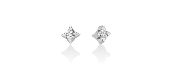 Orecchini Miluna Donna in Oro bianco Diamante 0.08 Ct ERD1590_008S - ERD1590_008S